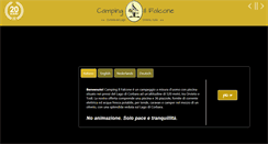 Desktop Screenshot of campingilfalcone.com